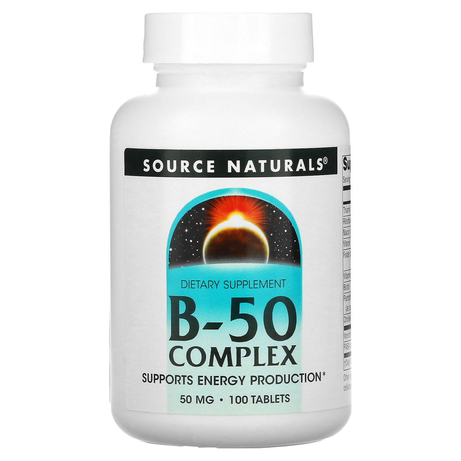 B-50 Complex, 100 Tablets
