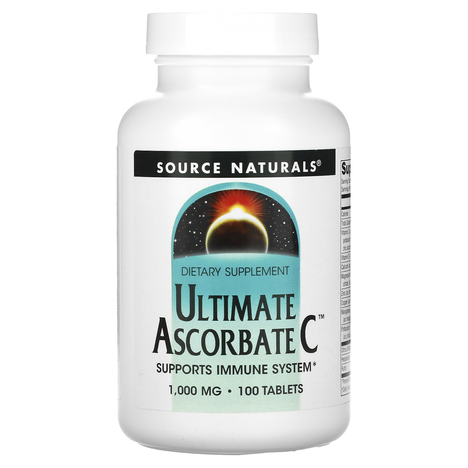 Ultimate Ascorbate C™, 100 Tablets