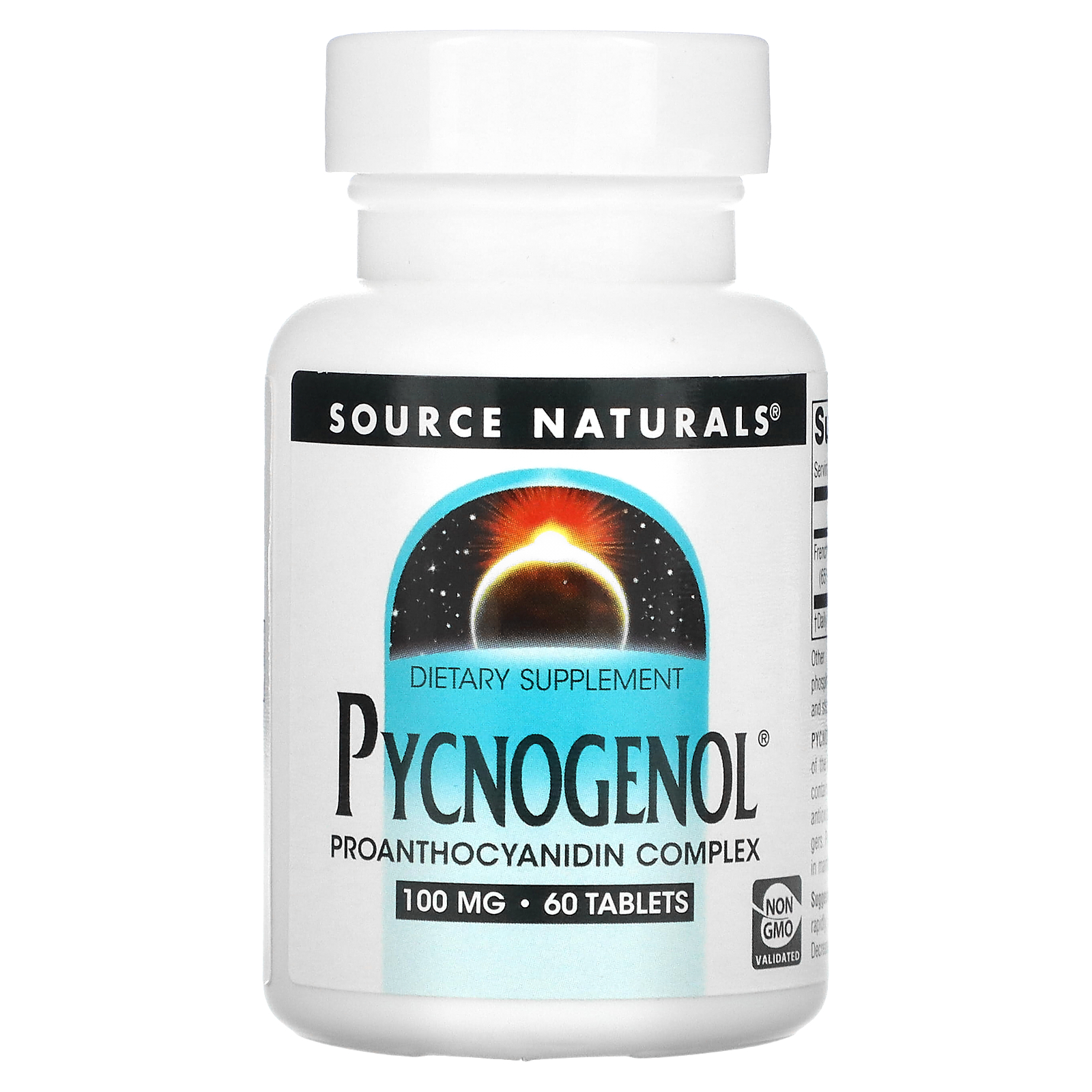 Pycnogenol®, 100 mg, 60 Tablets