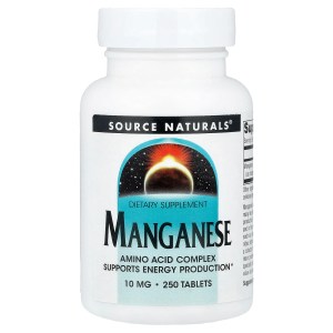 Manganese, 10 mg, 250 Tablets Manganese, 10 mg, 250 Tablets