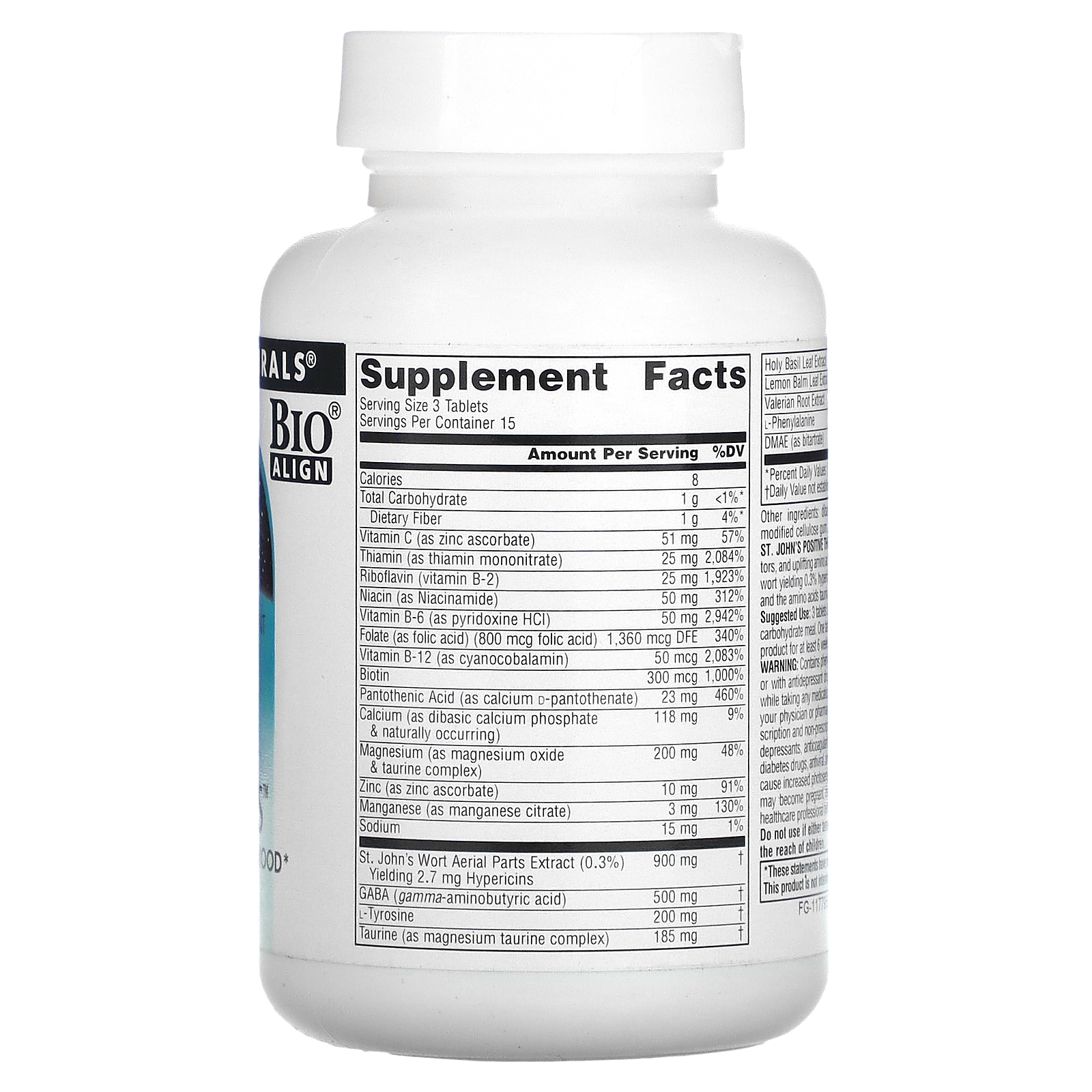 St. John’s Positive Thoughts™, 45 Tablets
