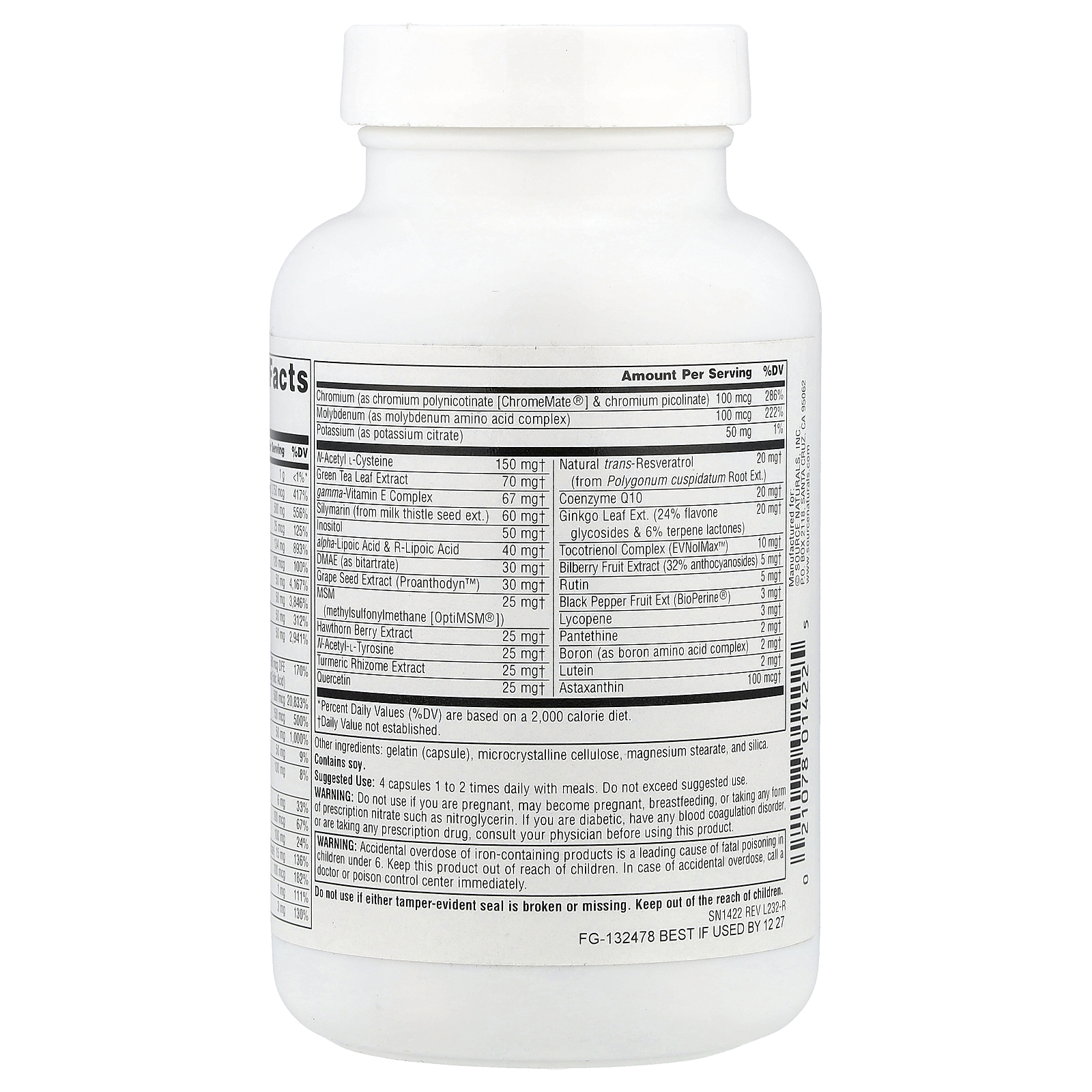 Life Force® Multiple, 120 Capsules