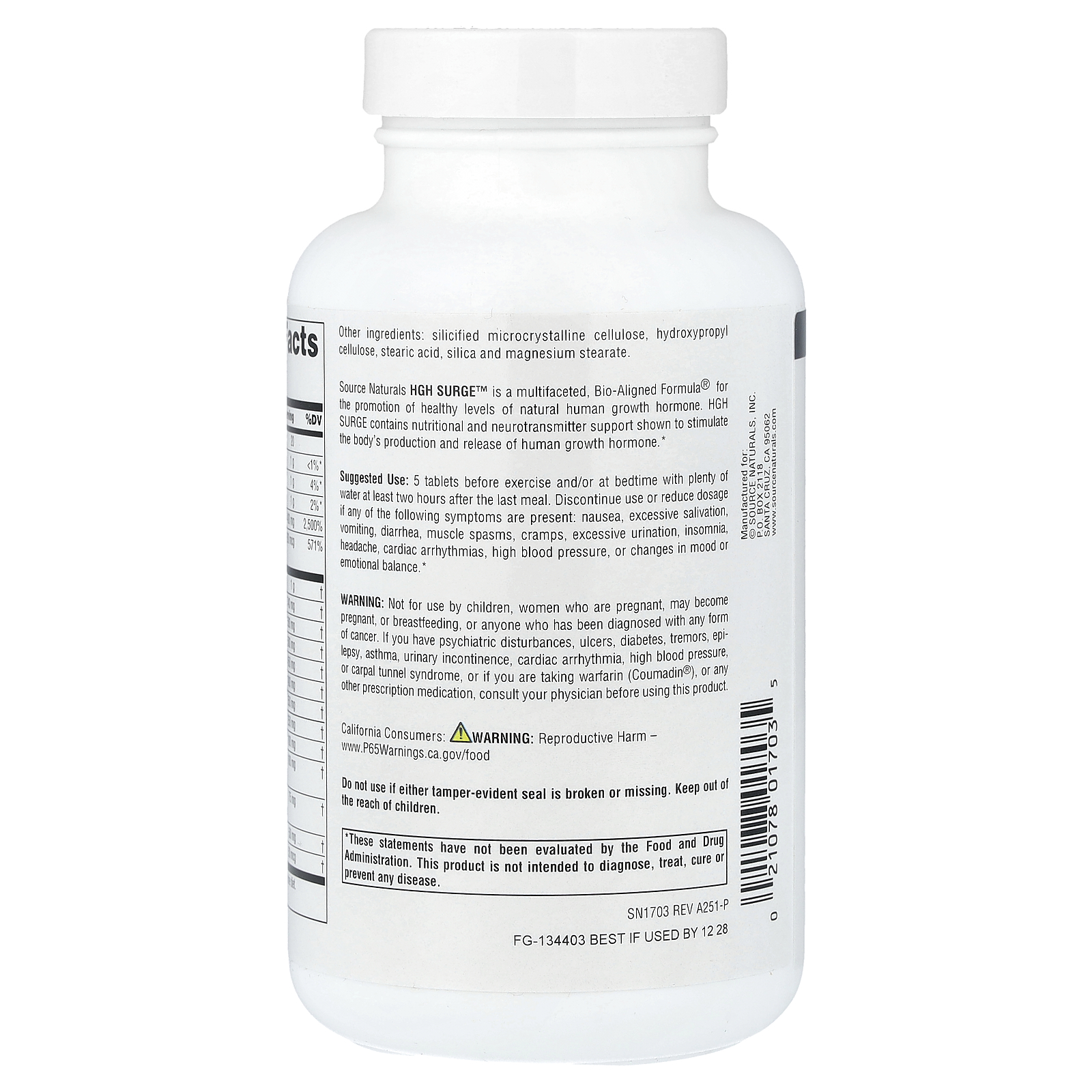HGH Surge™, 100 Tablets
