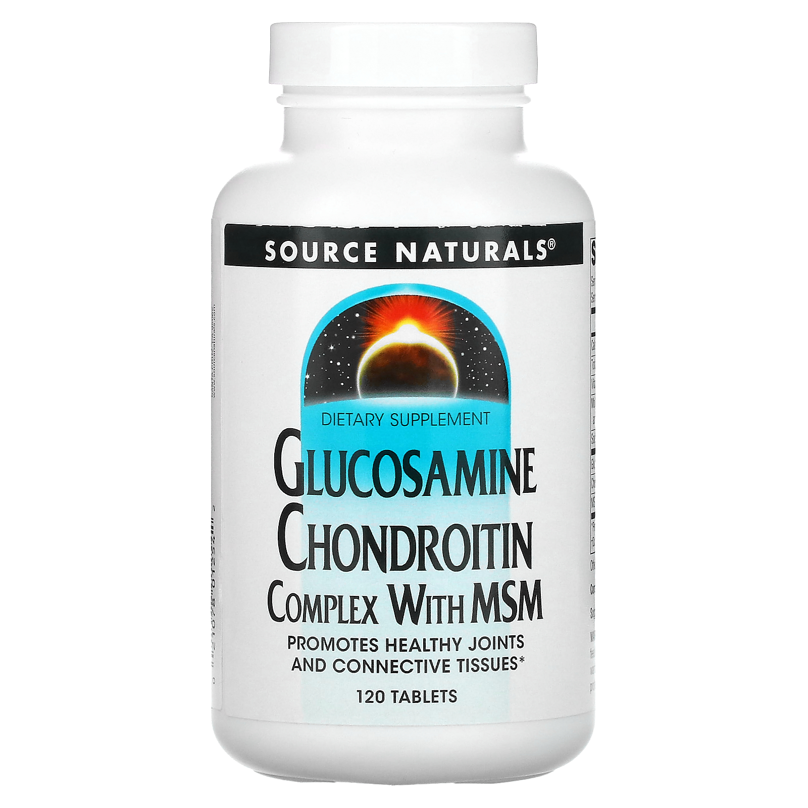 Glucosamine Chondroitin Complex With MSM, 120 Tablets