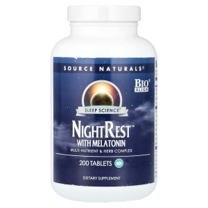 Sleep Science®, NightRest™ With Melatonin, 200 Tablets Sleep Science®, NightRest™ With Melatonin, 200 Tablets