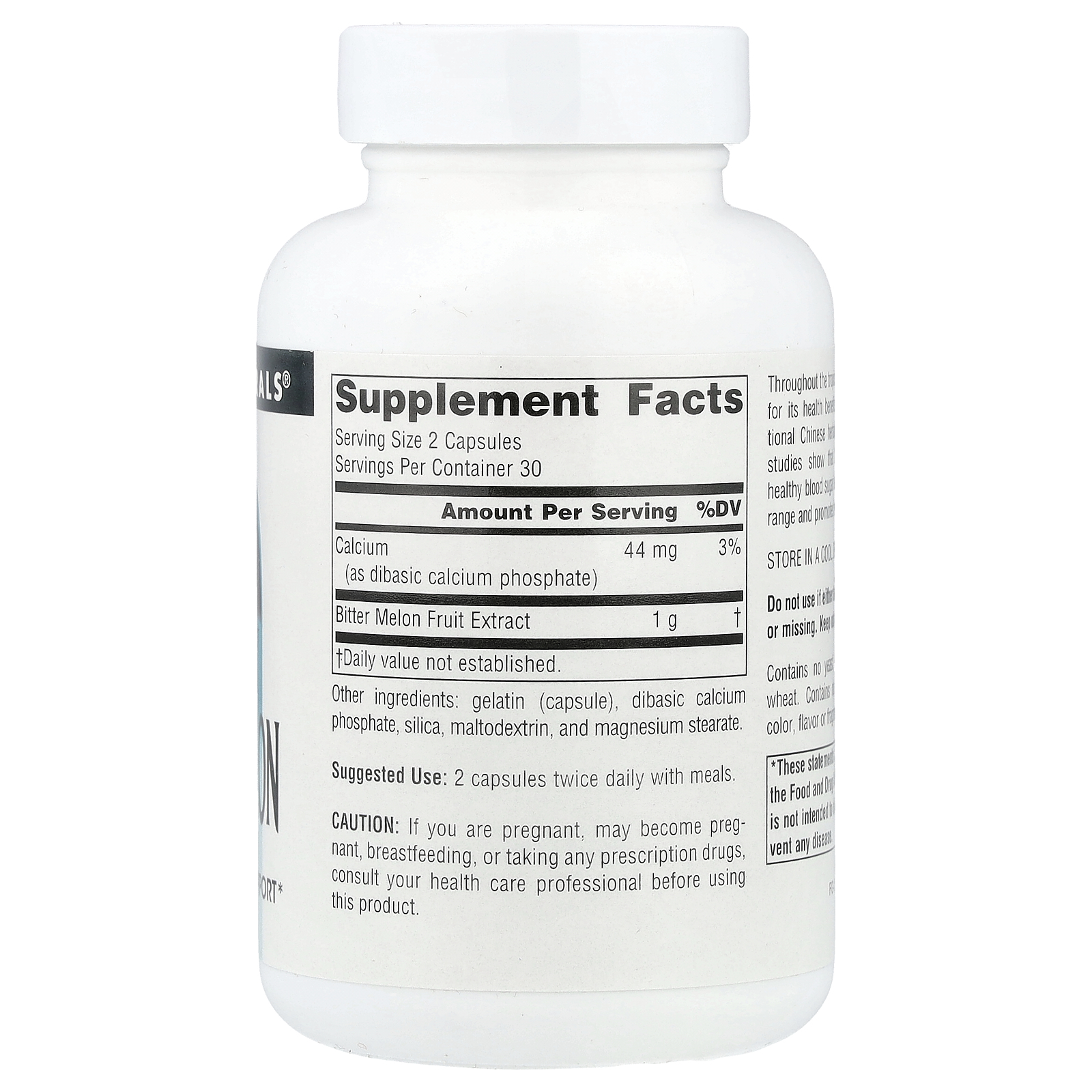 Bitter Melon, 60 Capsules