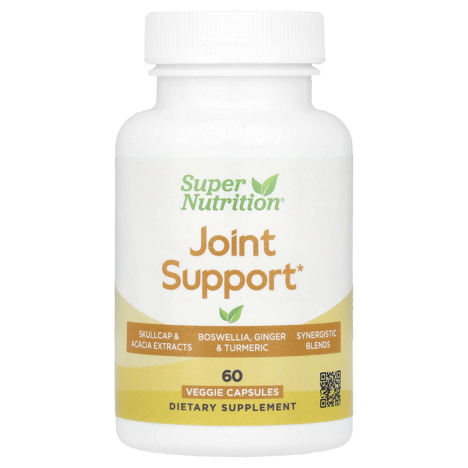 Joint Support with Olive Extract, Rutin, Boswellia Extract, and Ginger Extract, 60 Veggie Capsules