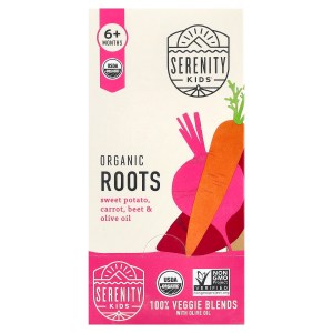 Organic Roots, Sweet Potato, Carrot, Beet & Olive Oil, 6+ Months, 6 Pouches, 3.5 oz (99 g) Each Organic Roots, Sweet Potato, Carrot, Beet & Olive Oil, 6+ Months, 6 Pouches, 3.5 oz (99 g) Each