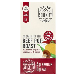Beef Pot Roast with Organic Vegetables & Herbs, 7+ Months, 6 Pouches, 3.5 oz (99 g) Each Beef Pot Roast with Organic Vegetables & Herbs, 7+ Months, 6 Pouches, 3.5 oz (99 g) Each