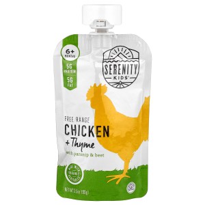 Free Range Chicken + Thyme with Parsnip & Beet, 6+ Months, 3.5 oz (99 g) Free Range Chicken + Thyme with Parsnip & Beet, 6+ Months, 3.5 oz (99 g)