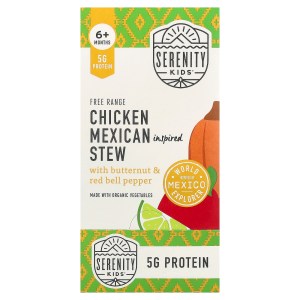 Free Range Chicken Mexican Inspired Stew with Butternut & Red Bell Pepper, 6+ Months, 6 Pouches, 3.5 oz (99 g) Each Free Range Chicken Mexican Inspired Stew with Butternut & Red Bell Pepper, 6+ Months, 6 Pouches, 3.5 oz (99 g) Each