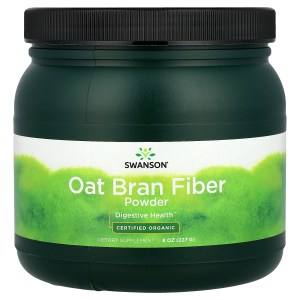 Certified Organic Oat Bran Fiber Powder, 8 oz (227 g) Certified Organic Oat Bran Fiber Powder, 8 oz (227 g)