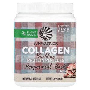 Plant Based Collagen, Peppermint Bark, 6.17 oz (175 g) Plant Based Collagen, Peppermint Bark, 6.17 oz (175 g)