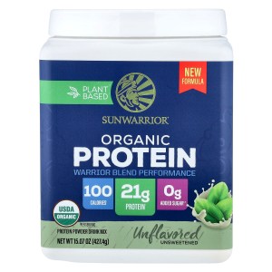 Plant Based Organic Protein, Unflavored, 15.07 oz (427.4 g) Plant Based Organic Protein, Unflavored, 15.07 oz (427.4 g)