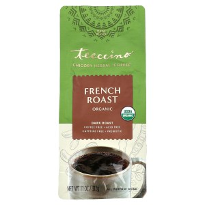 Prebiotic Chicory Herbal Coffee Alternative, French Roast, Dark Roast, Caffeine Free, 11 oz (312 g) Prebiotic Chicory Herbal Coffee Alternative, French Roast, Dark Roast, Caffeine Free, 11 oz (312 g)