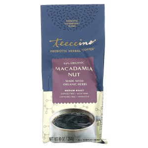 Prebiotic Herbal ‘Coffee’, Macadamia Nut, Medium Roast, Caffeine Free, 10 oz (284 g) Prebiotic Herbal ‘Coffee’, Macadamia Nut, Medium Roast, Caffeine Free, 10 oz (284 g)