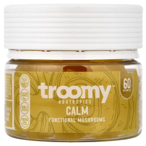 Calm, Functional Mushrooms Gummies, Pineapple Peach, 60 Gummies Calm, Functional Mushrooms Gummies, Pineapple Peach, 60 Gummies
