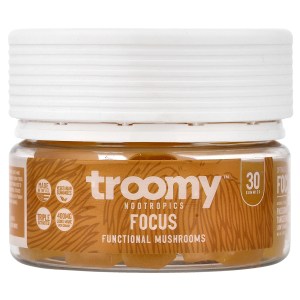 Focus, Functional Mushrooms Gummies, Passionfruit Tangerine, 30 Gummies Focus, Functional Mushrooms Gummies, Passionfruit Tangerine, 30 Gummies