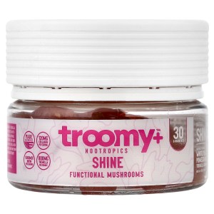 Shine, Functional Mushrooms Gummies, White Peach Pomegranate, 30 Gummies Shine, Functional Mushrooms Gummies, White Peach Pomegranate, 30 Gummies