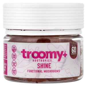 Shine, Functional Mushrooms Gummies, White Peach Pomegranate, 60 Gummies Shine, Functional Mushrooms Gummies, White Peach Pomegranate, 60 Gummies