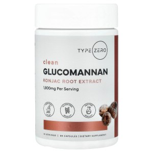 Clean, Glucomannan, 90 Capsules Clean, Glucomannan, 90 Capsules