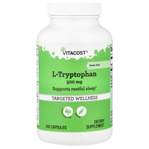 L-Tryptophan, 500 mg, 240 Capsules L-Tryptophan, 500 mg, 240 Capsules