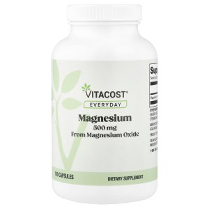 Everyday, Magnesium, 500 mg, 180 Capsules Everyday, Magnesium, 500 mg, 180 Capsules