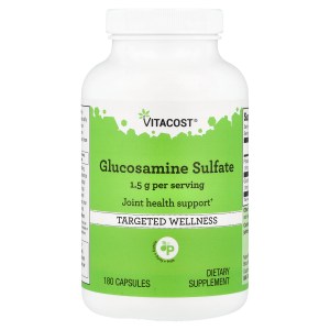 Glucosamine Sulfate, 1,500 mg, 180 Capsules Glucosamine Sulfate, 1,500 mg, 180 Capsules