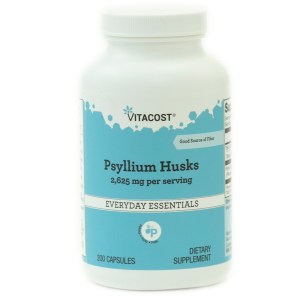 Psyllium Husks, 2,625 mg, 200 Capsules Psyllium Husks, 2,625 mg, 200 Capsules