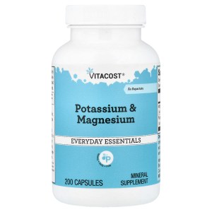 Potassium & Magnesium, 200 Capsules Potassium & Magnesium, 200 Capsules
