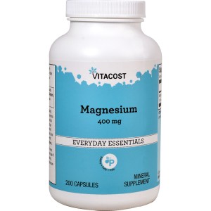 Magnesium, 400 mg, 200 Capsules Magnesium, 400 mg, 200 Capsules