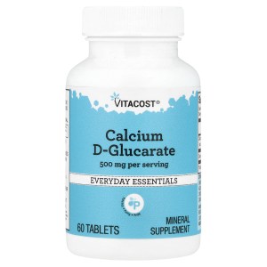 Calcium D-Glucarate, 60 Tablets (250 mg per Tablet) Calcium D-Glucarate, 60 Tablets (250 mg per Tablet)