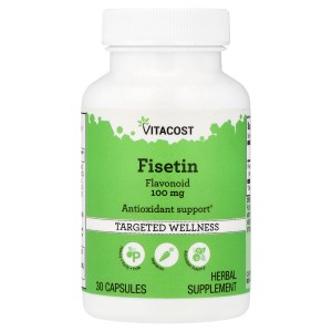 Fisetin Flavonoid, 100 mg, 30 Capsules Fisetin Flavonoid, 100 mg, 30 Capsules