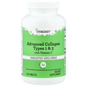 Advanced Collagen Types 1 & 3 With Vitamin C, 252 Tablets Advanced Collagen Types 1 & 3 With Vitamin C, 252 Tablets