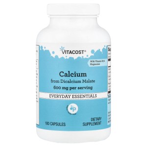 Calcium With Vitamin D3 & Magnesium, 180 Capsules Calcium With Vitamin D3 & Magnesium, 180 Capsules