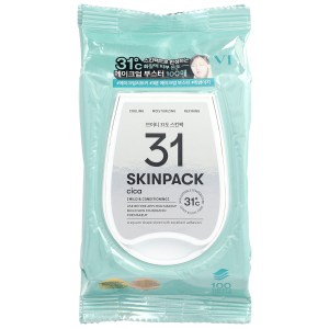 31 Skin Pack, Cica, 100 Sheets 31 Skin Pack, Cica, 100 Sheets