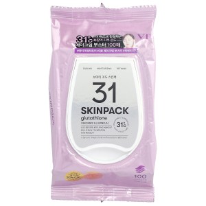 31 Skin Pack, Glutathione, 100 Sheets 31 Skin Pack, Glutathione, 100 Sheets