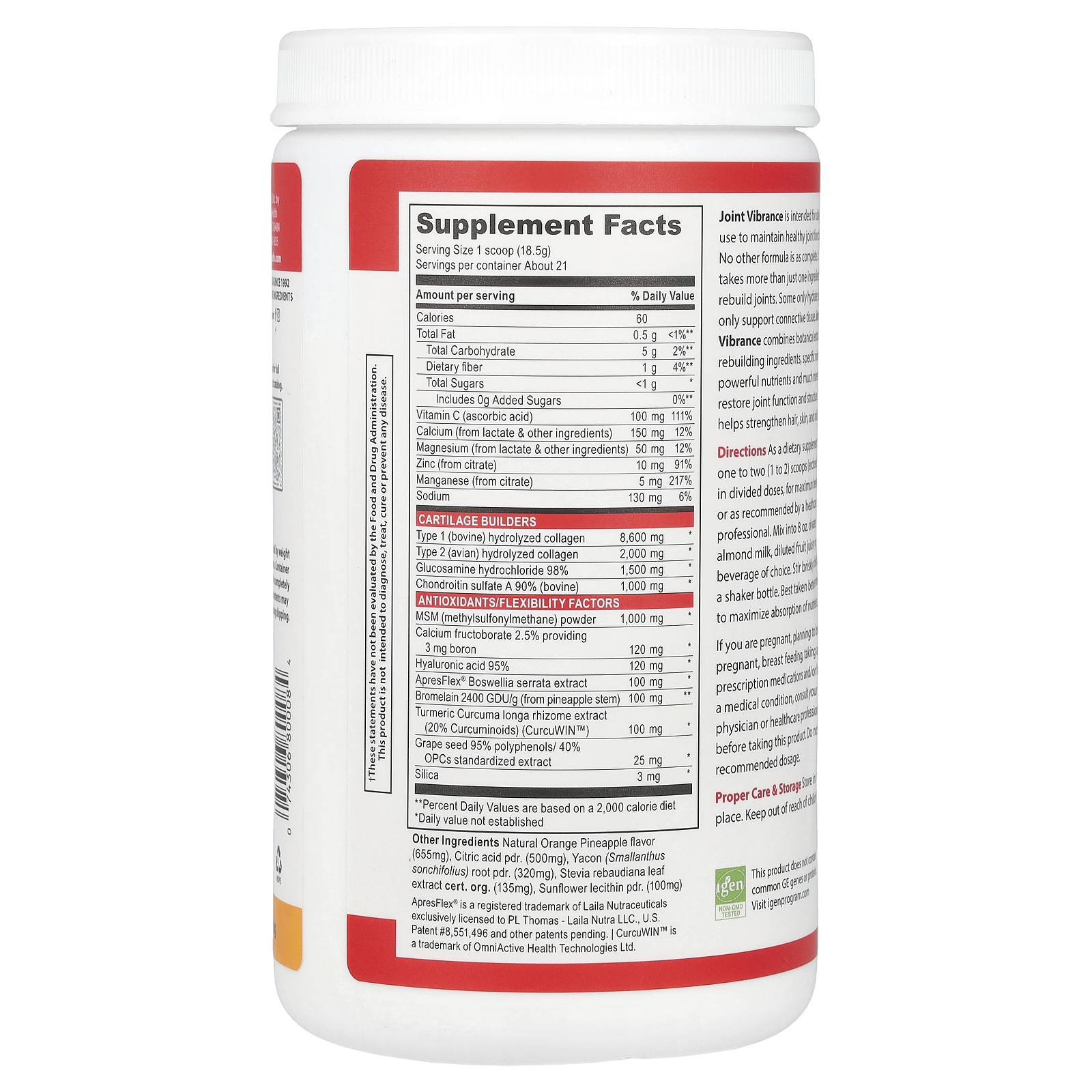 Joint Vibrance, Version 5.0, Orange Pineapple, 13.7 oz (388.5 g)