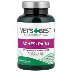 Aches + Pains, For Dogs, All Sizes, 10 Months+, 50 Chewable Tablets, 2.64 oz (75 g) Aches + Pains, For Dogs, All Sizes, 10 Months+, 50 Chewable Tablets, 2.64 oz (75 g)