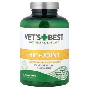 Hip + Joint, For All Dogs, 1 Year or Older, 90 Chewable Tablets, 9.2 oz (261 g) Hip + Joint, For All Dogs, 1 Year or Older, 90 Chewable Tablets, 9.2 oz (261 g)