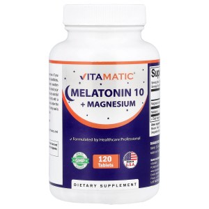 Melatonin 10 + Magnesium, 120 Tablets Melatonin 10 + Magnesium, 120 Tablets
