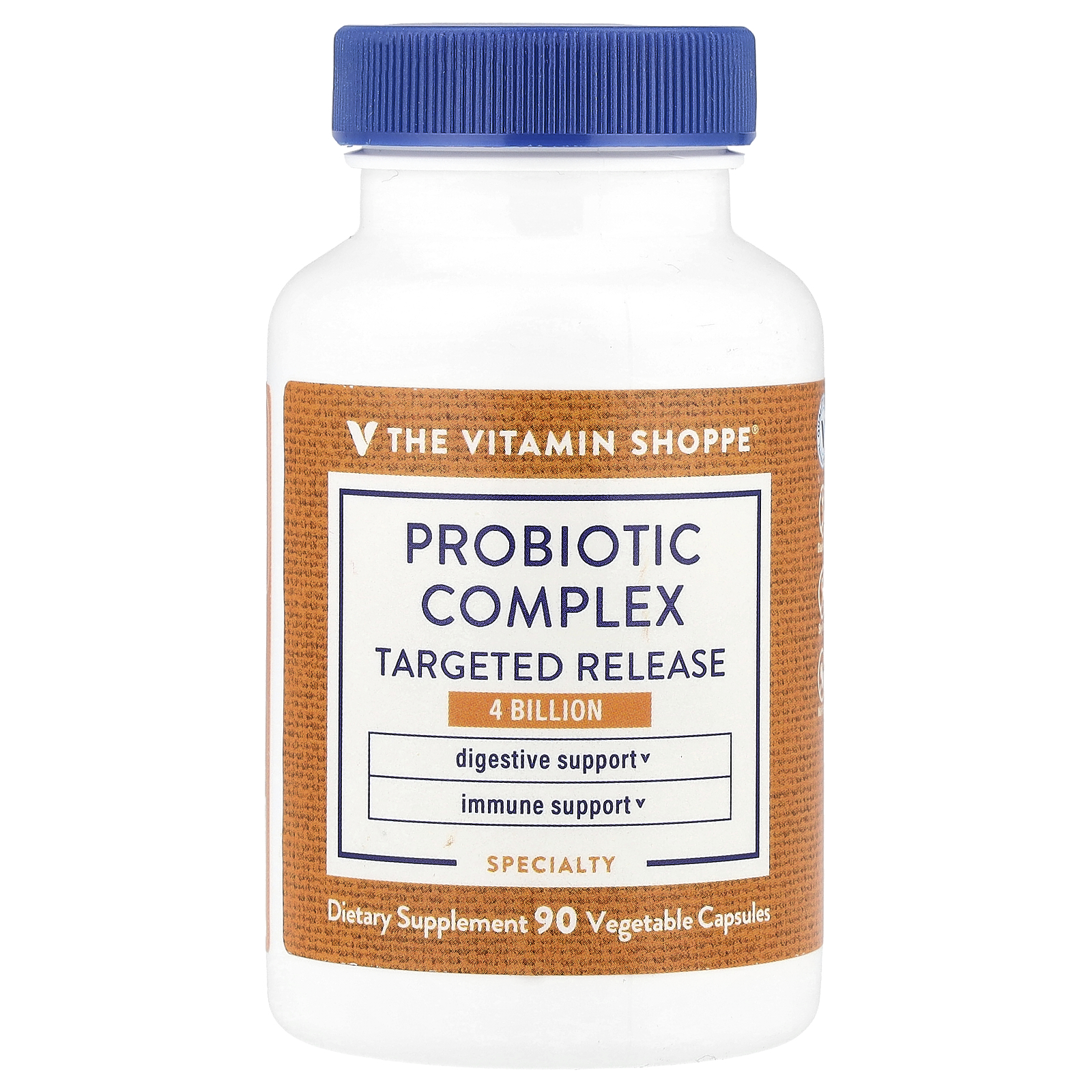 Probiotic Complex, 4 Billion, 90 Vegetable Capsules