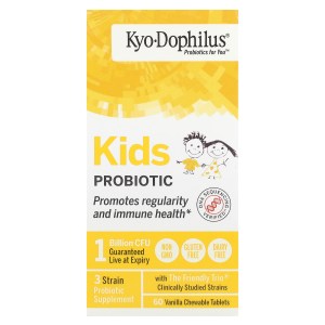 Kids Probiotic, Vanilla, 1 Billion CFU, 60 Chewable Tablets Kids Probiotic, Vanilla, 1 Billion CFU, 60 Chewable Tablets