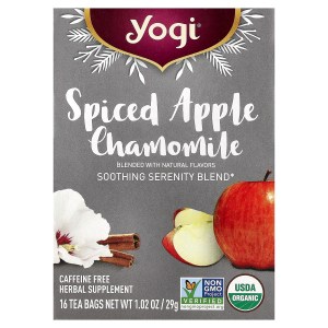 Spiced Apple Chamomile, Caffeine Free, 16 Tea Bags, 1.02 oz (29 g) Spiced Apple Chamomile, Caffeine Free, 16 Tea Bags, 1.02 oz (29 g)