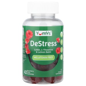 DeStress Gummies, Melatonin Free, Mixed Berry, 42 Gummies DeStress Gummies, Melatonin Free, Mixed Berry, 42 Gummies