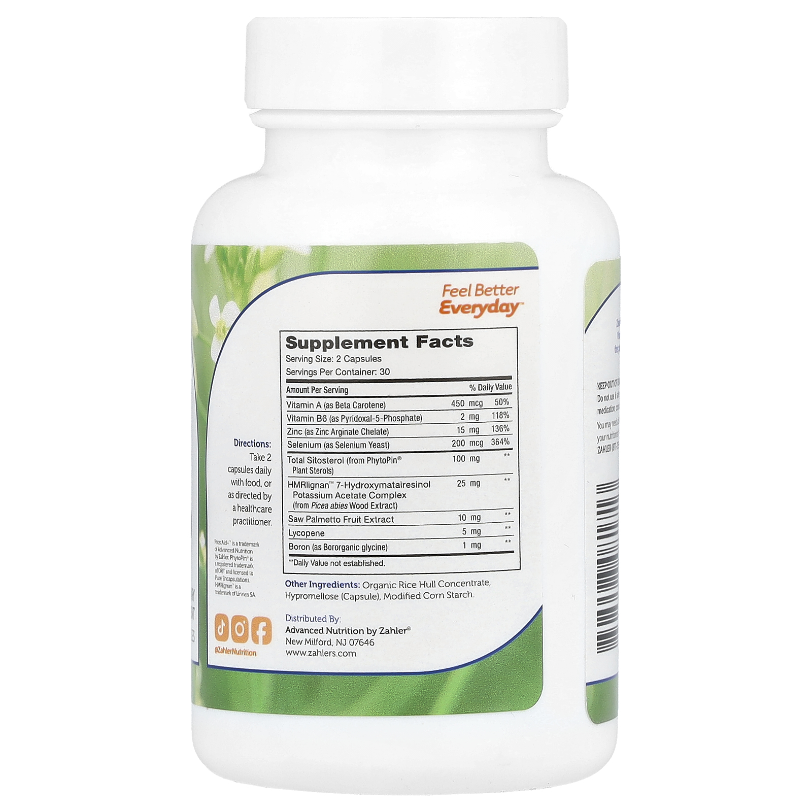 ProstAid+™, Prostate Support Formula, 60 Capsules
