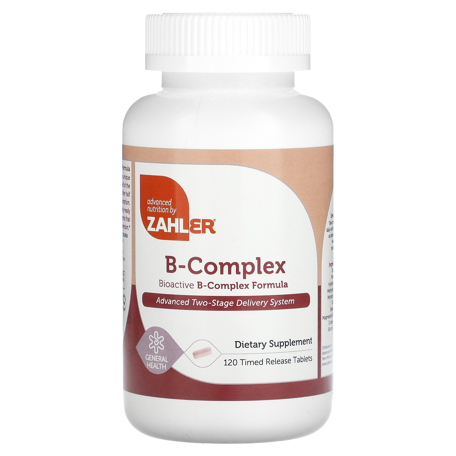 Bioactive B-Complex, 120 Time Release Tablets