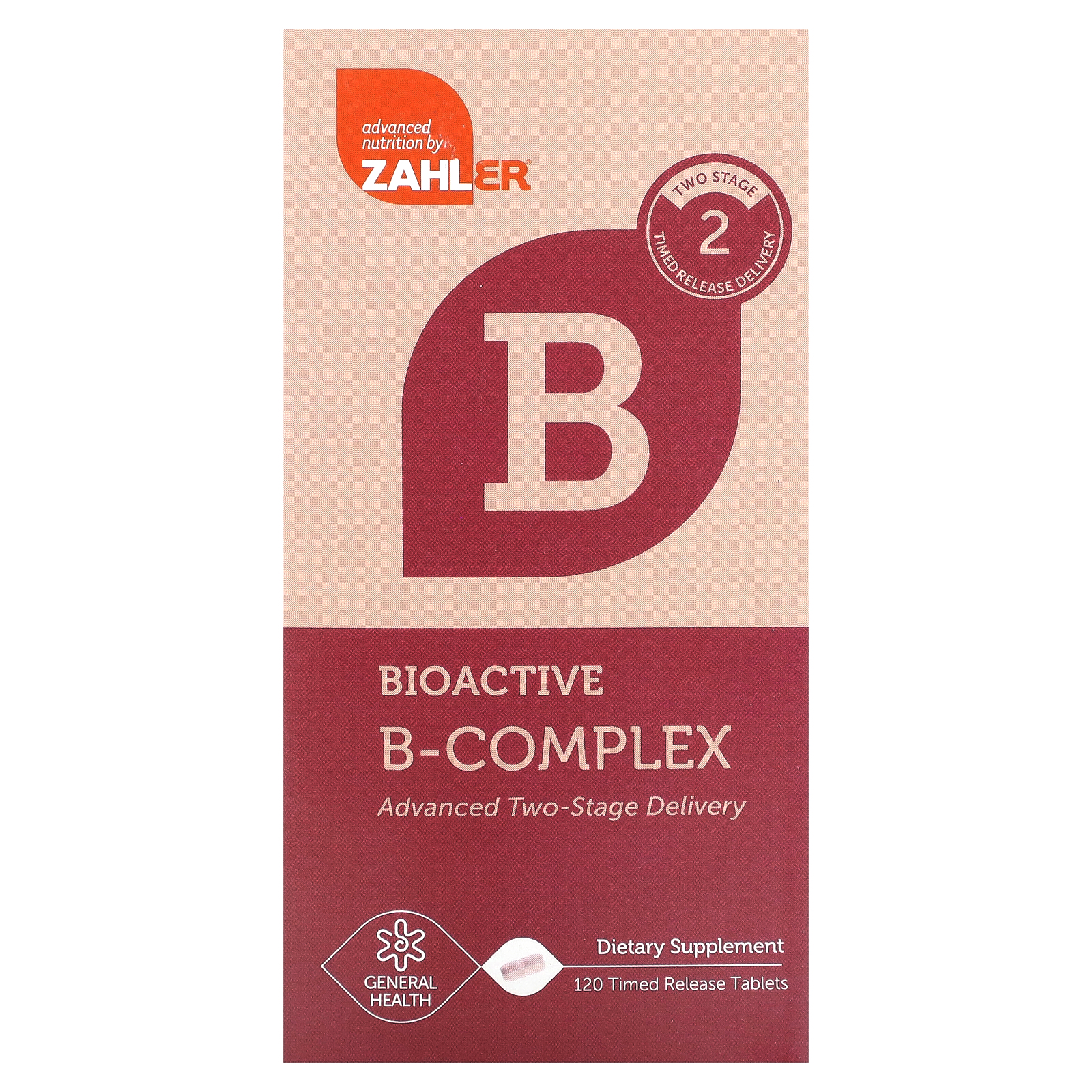 Bioactive B-Complex, 120 Time Release Tablets