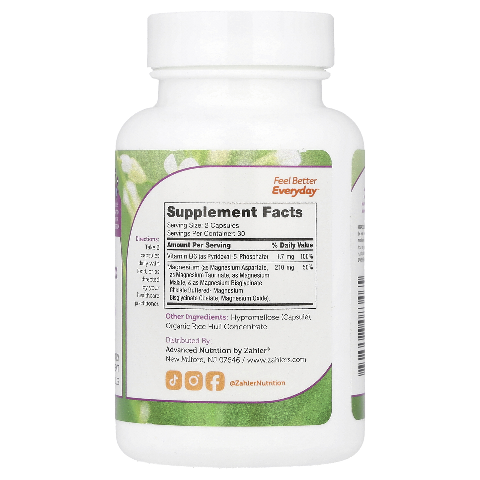 Magnesium Complex, 60 Capsules