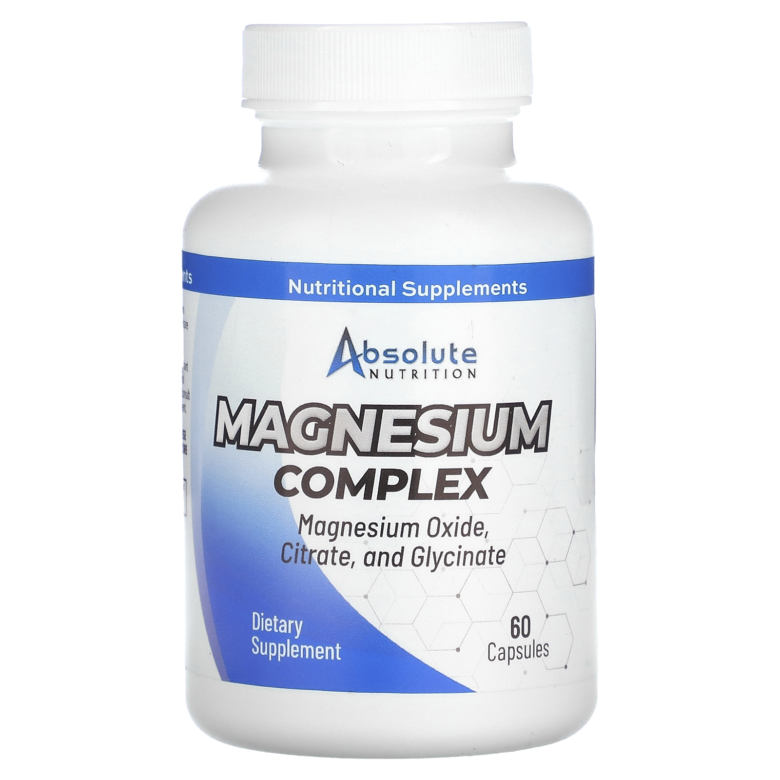 Magnesium Complex, 60 Capsules (250 mg per Capsule)